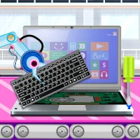 Laptop-Fabrik: Computer